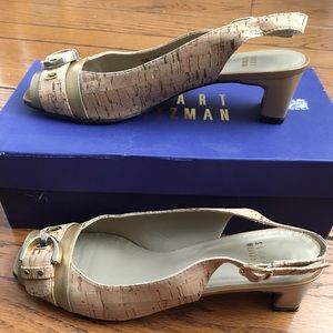 Stuart Weizman cork shoes